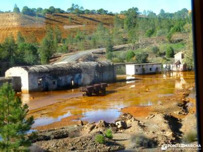 Sierra Aracena-Minas RíoTinto;glosario de senderismo rutas senderismo dehesa boyal san sebastian de